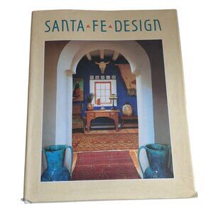 Santa Fe Design Hardcover Coffee Table Book Southwest Garden Interior